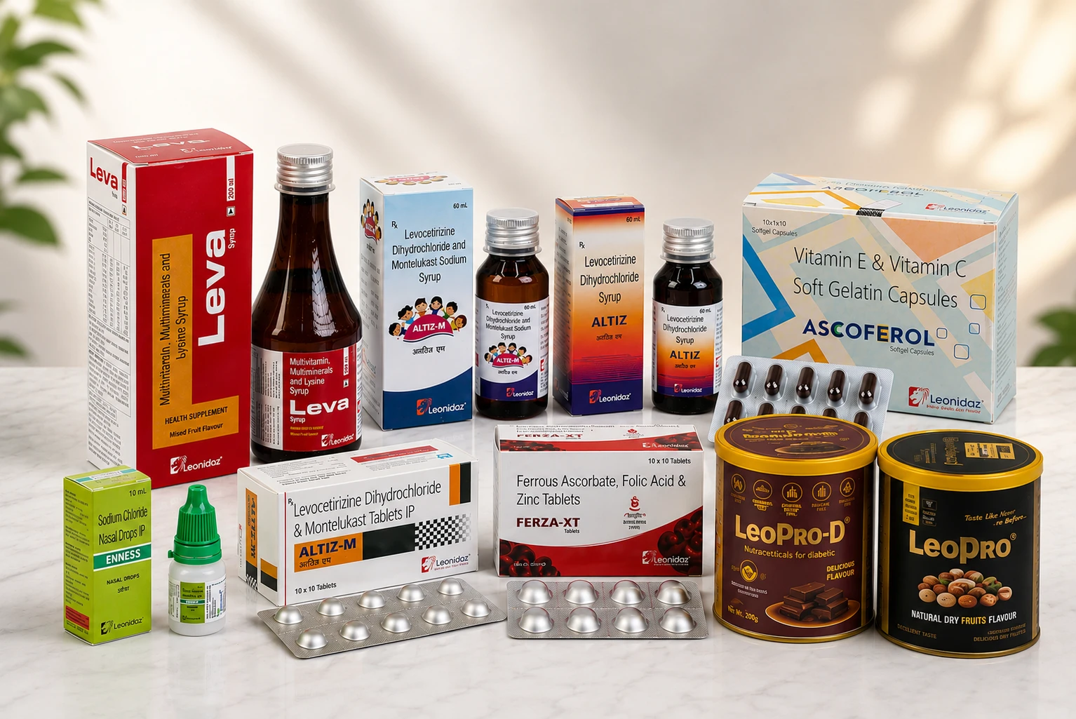 Leonidaz Pharmaceutical Formulations Showcase